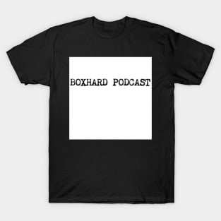 BoxHard Podcast Squared Logo T-Shirt